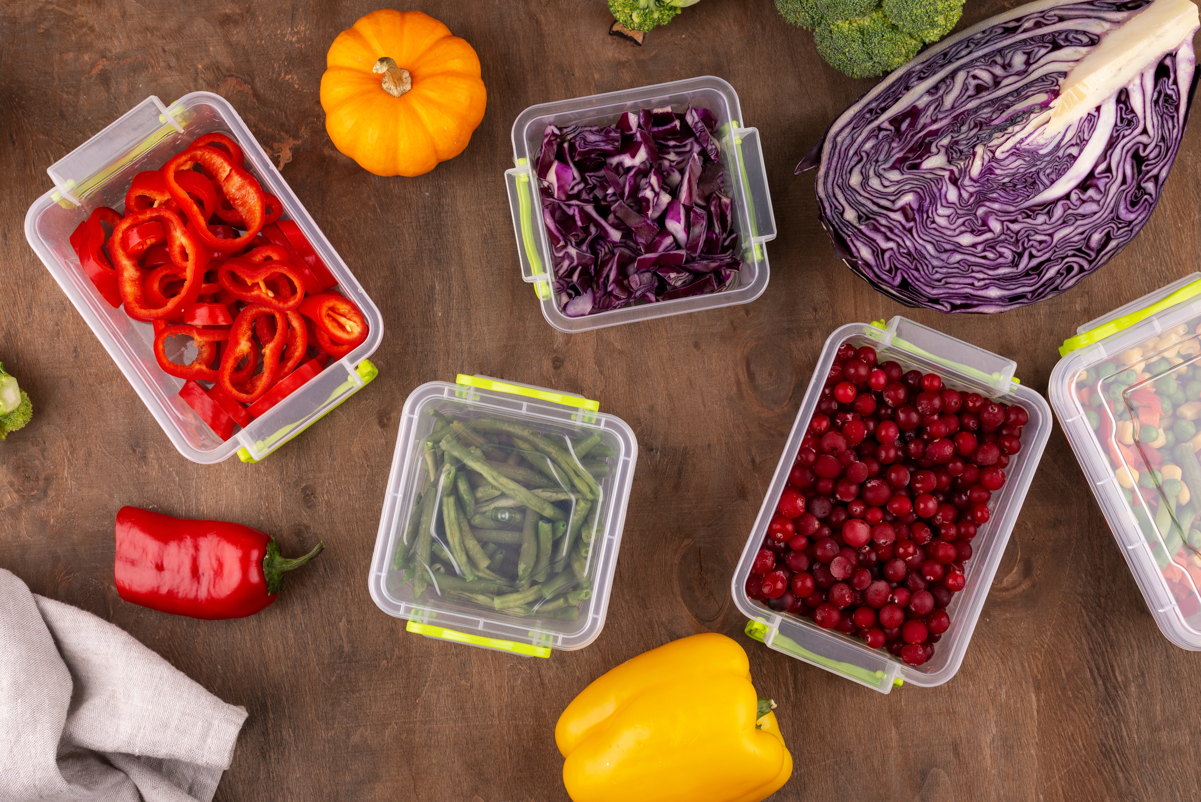 PRE-PACKED VEG